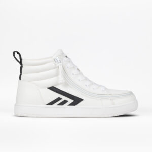 Men's White / Black Billy CS High
